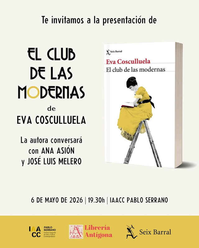 Eva Cosculluela presenta El club de las modernas